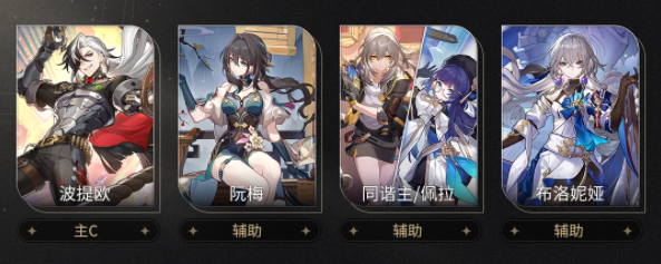 《崩坏星穹铁道》最佳波提欧组合