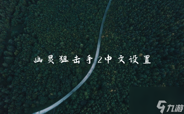 幽灵狙击手2官方中文配置指南