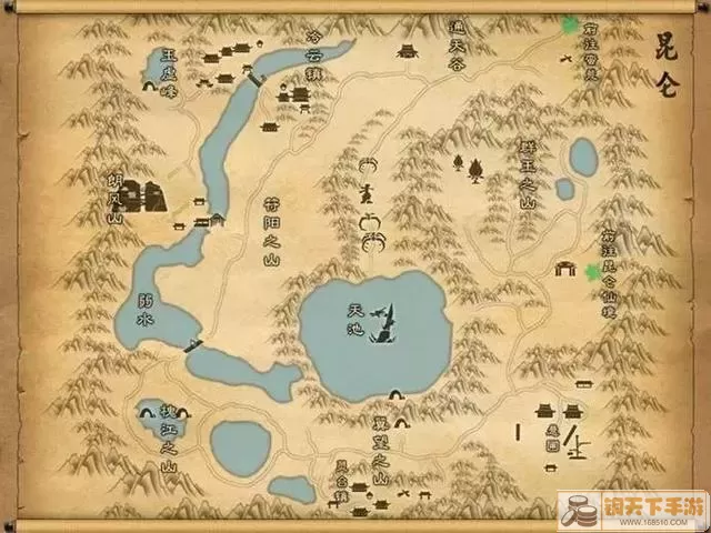昆仑墟地图在哪？