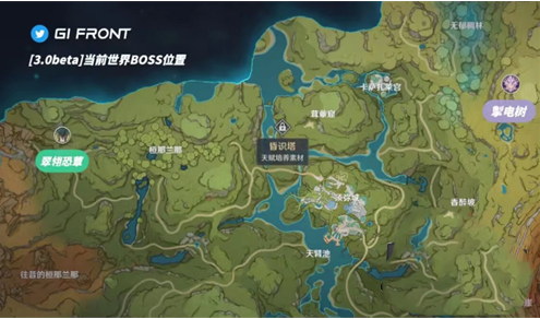 探索原神：缘觉塔具体位置揭秘