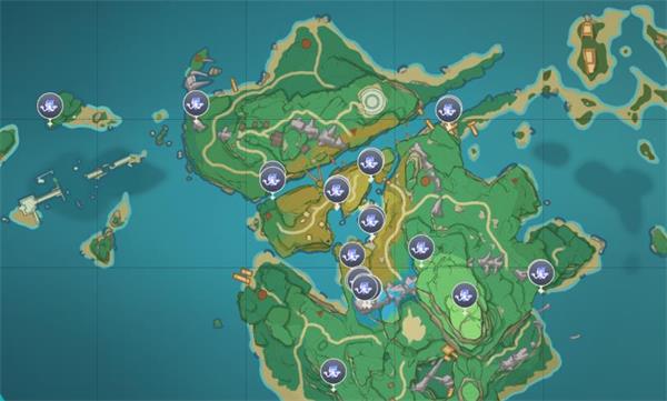 原神稻妻地区雷灵分布指南