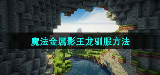 《探索神秘世界：揭秘《我的世界》魔法金属影王龙驯服攻略》