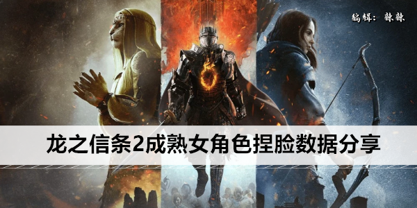 龙之信条 2 魅力角色捏脸大全